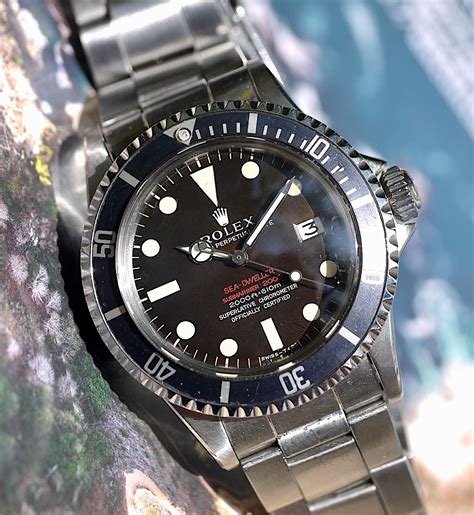 rolex sea dweller anniversary red|rolex sea dweller price new.